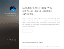 Tablet Screenshot of lautundspitz.de